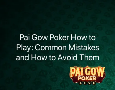 pai gow poker how to play pai gow poker how to play