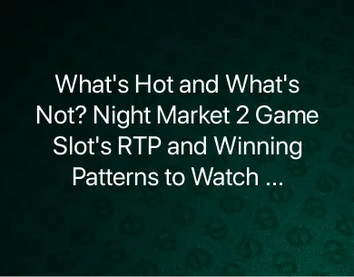 Night Market 2 Game Slot Night Market 2 Game Slot