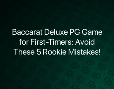Baccarat Deluxe PG Game Baccarat Deluxe PG Game