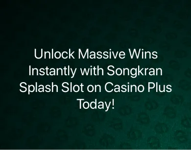 Songkran Splash Slot Songkran Splash Slot