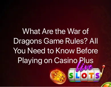 War of Dragons Game Rules War of Dragons Game Rules