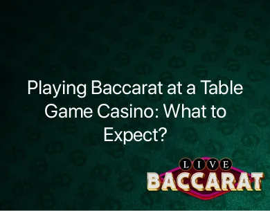 playing baccarat playing baccarat