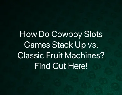 Cowboy Slots Games Cowboy Slots Games