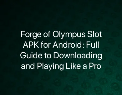 Forge of Olympus Slot APK