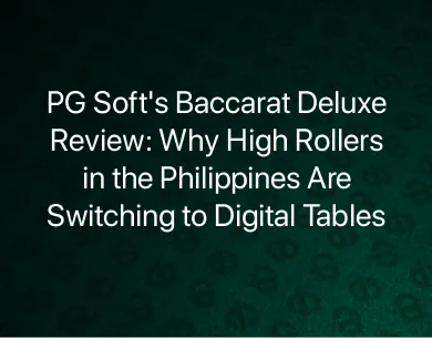 PG Soft's Baccarat Deluxe Review PG Soft's Baccarat Deluxe Review