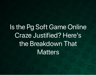 Pg Soft Game Online Pg Soft Game Online