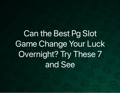 Best Pg Slot Game Best Pg Slot Game
