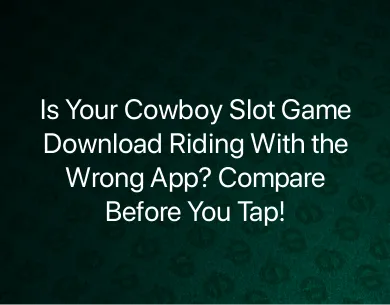 Cowboy Slot Game Download Cowboy Slot Game Download