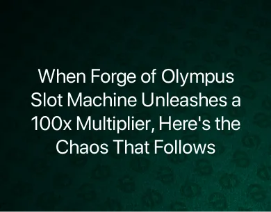 Forge of Olympus Slot Machine
