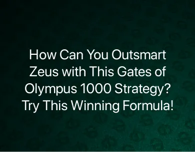 Gates of Olympus 1000 Strategy Gates of Olympus 1000 Strategy