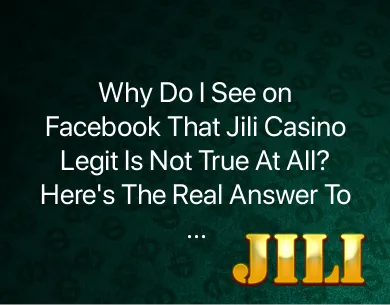 Jili Casino Legit Jili Casino Legit