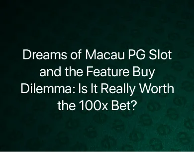 Dreams of Macau PG Slot Dreams of Macau PG Slot