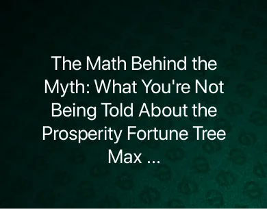 Prosperity Fortune Tree Max Win Prosperity Fortune Tree Max Win