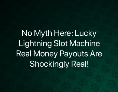 Lucky Lightning Slot Machine Real Money Lucky Lightning Slot Machine Real Money
