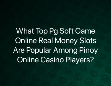 Pg Soft Game Online Real Money Pg Soft Game Online Real Money