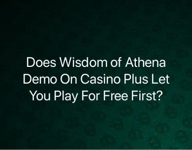 Wisdom of Athena Demo Wisdom of Athena Demo