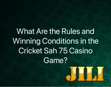 Cricket Sah 75 Casino Game Cricket Sah 75 Casino Game