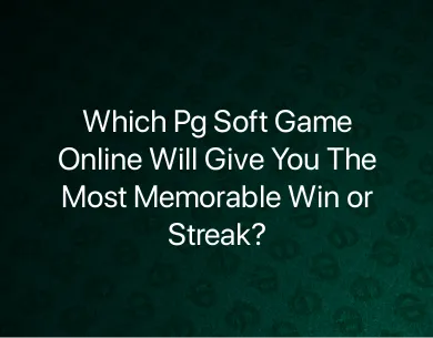 Pg Soft Game Online Pg Soft Game Online