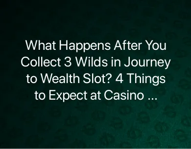 Journey to Wealth slot Journey to Wealth slot