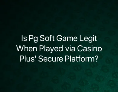 Is Pg Soft Game Legit Is Pg Soft Game Legit