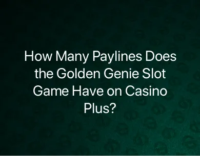 Golden Genie Slot Game Golden Genie Slot Game