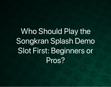Songkran Splash demo slot Songkran Splash demo slot