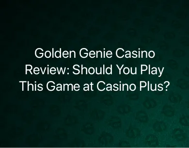 Golden Genie Casino Review Golden Genie Casino Review