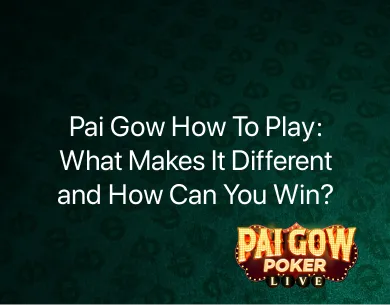 Pai Gow How To Play Pai Gow How To Play