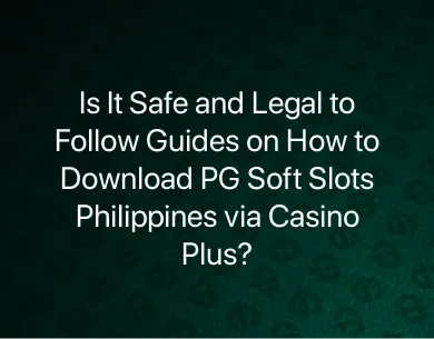 How to Download PG Soft Slots Philippines