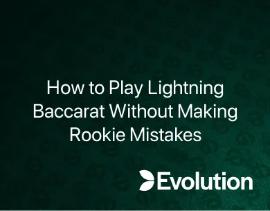 How to Play Lightning Baccarat How to Play Lightning Baccarat