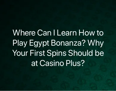 How To Play Egypt Bonanza How To Play Egypt Bonanza