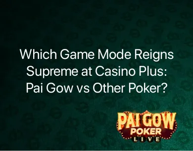 Pai Gow vs other poker