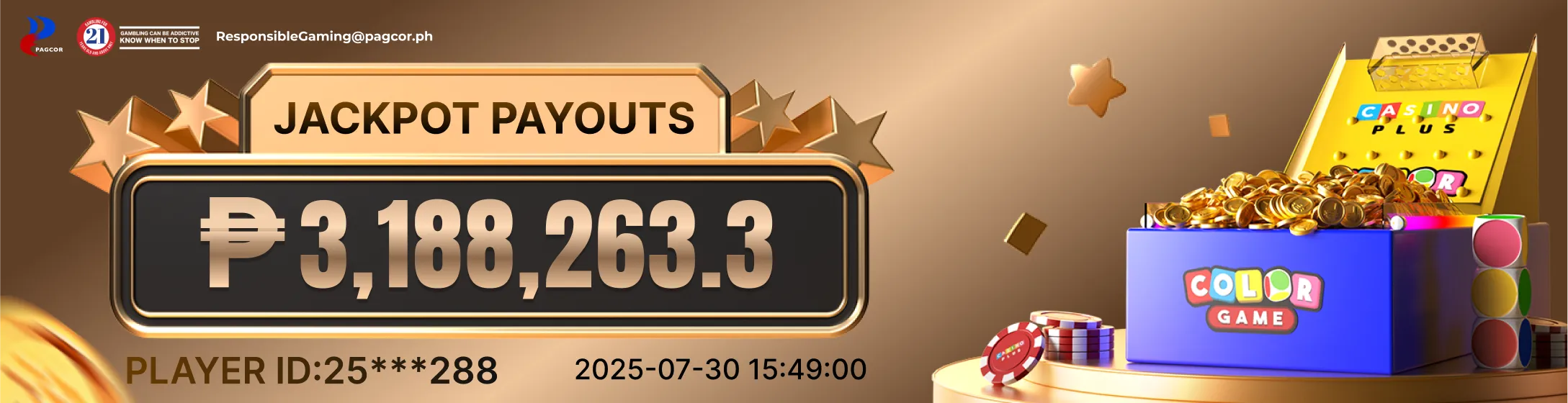 Colorgame jackpot today Colorgame jackpot today