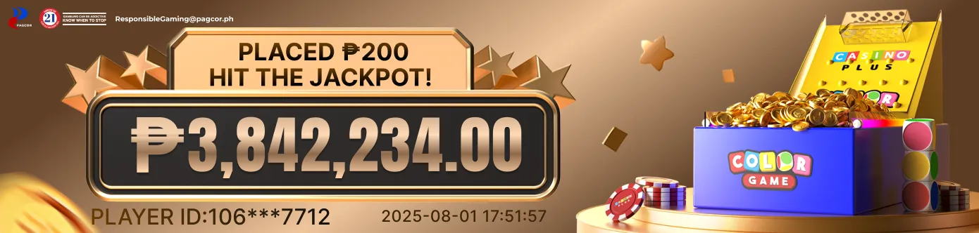 Colorgame Jackpot winner