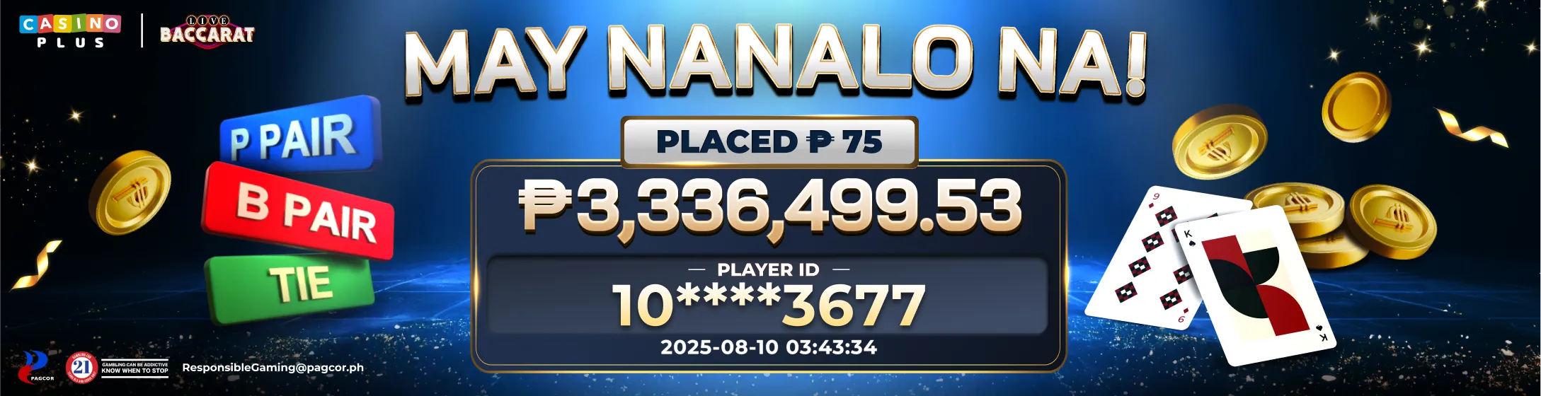 Baccarat Jackpot today Baccarat Jackpot today