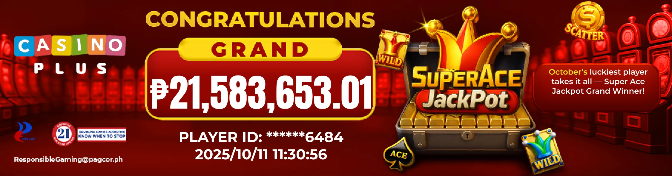 Super Ace jackpot Winner Super Ace jackpot Winner