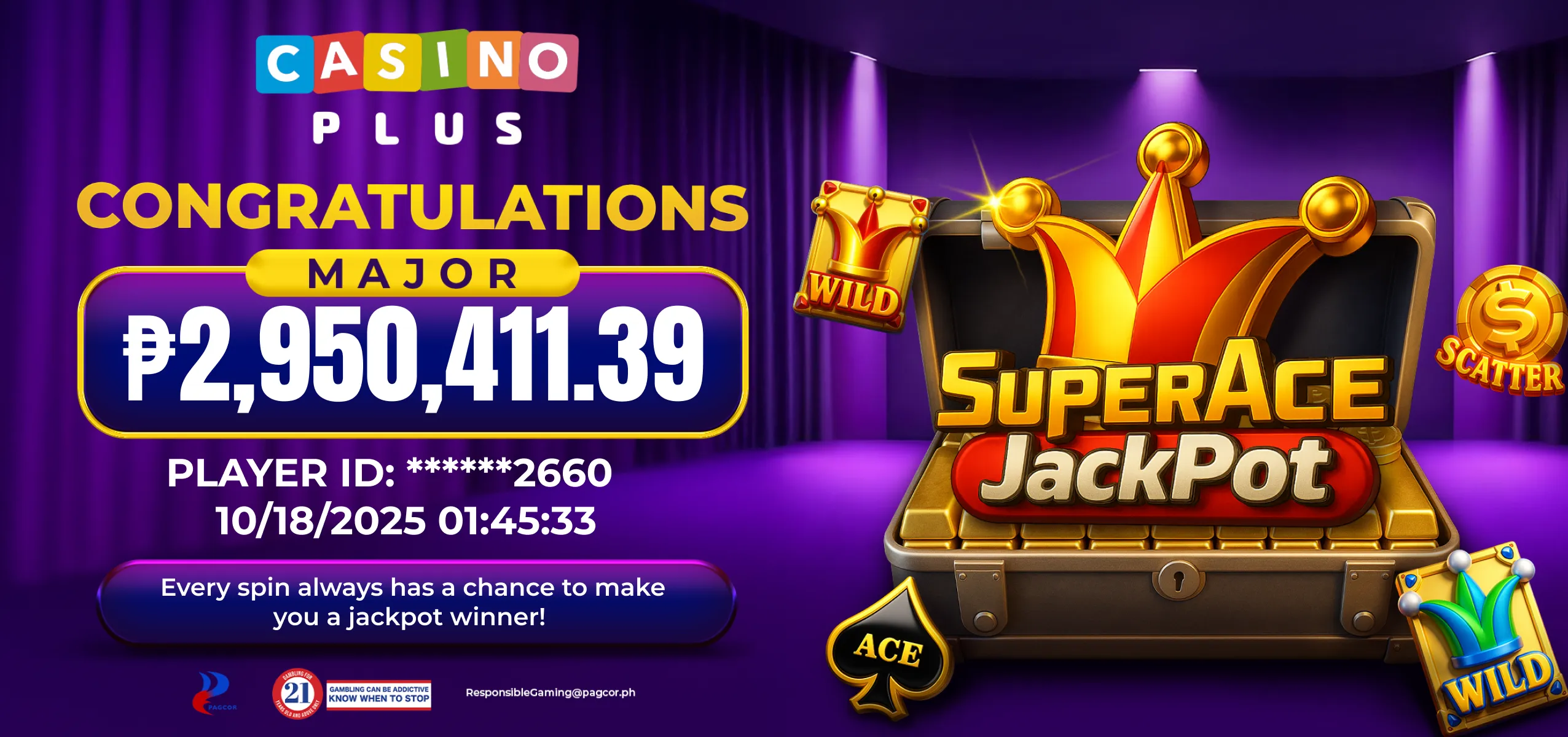 Super Ace jackpot Winner Super Ace jackpot Winner