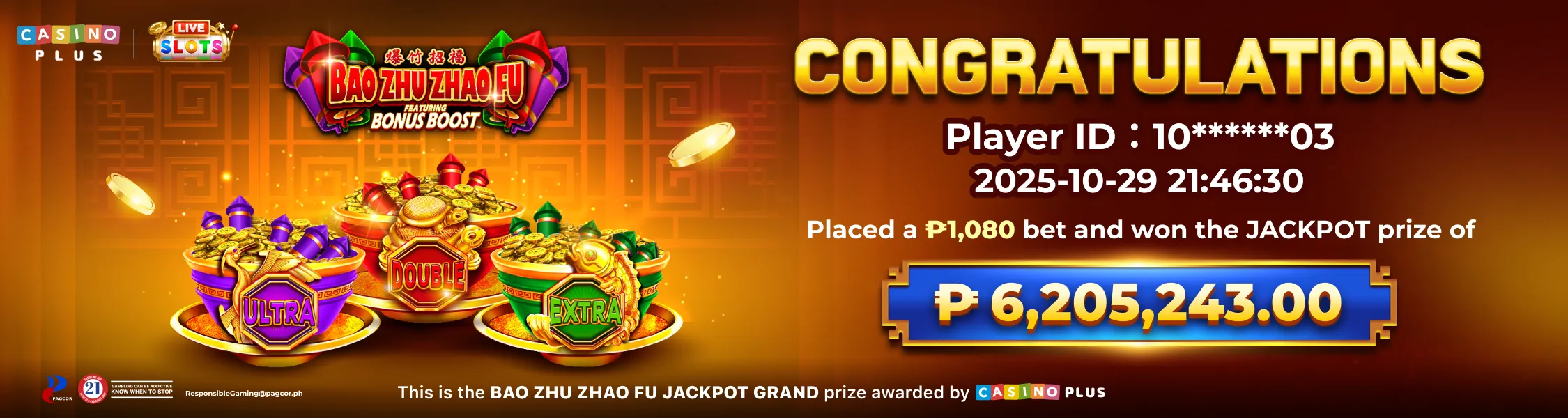 Bao Zhu Zhao Fu Jackpot Today Bao Zhu Zhao Fu Jackpot Today