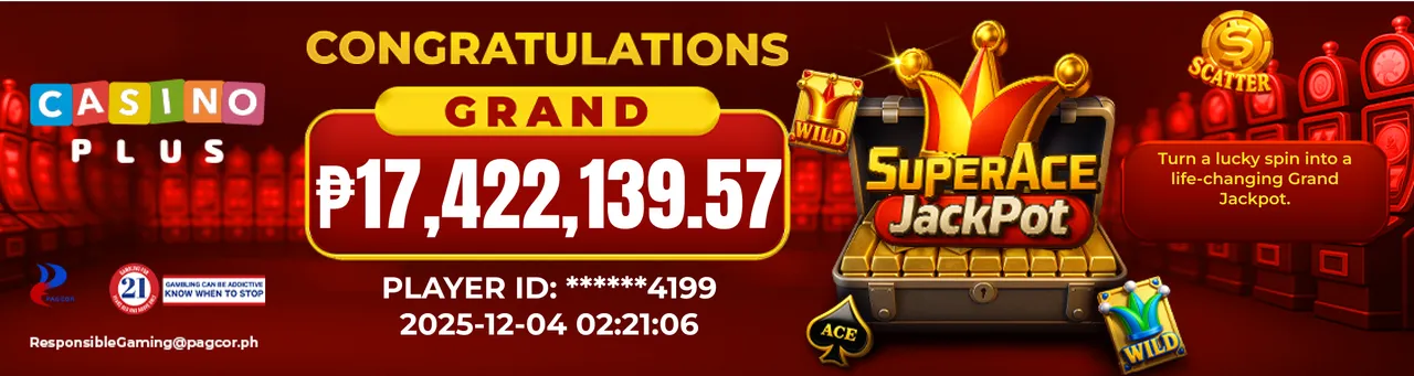 Super Ace jackpot Prize