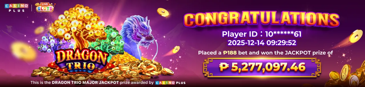 Dragon Trio Jackpot Today