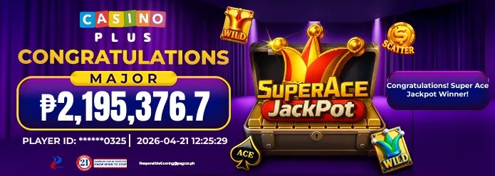 Super Ace Jackpot Win Today