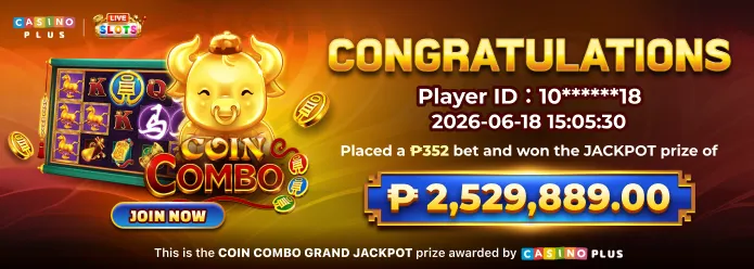 Coin Combo Jackpot Live Update