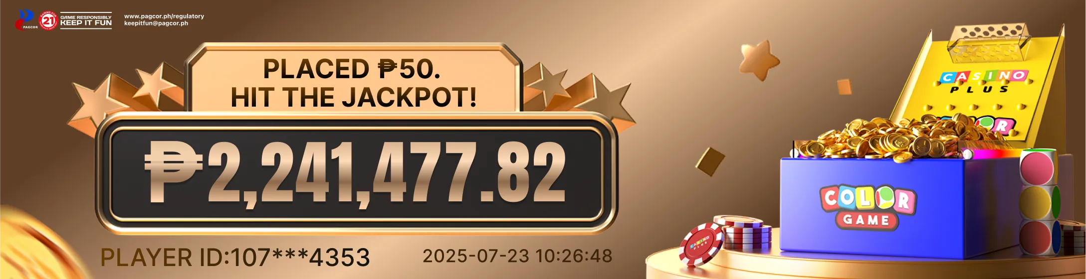 Win Colorgame Jackpot