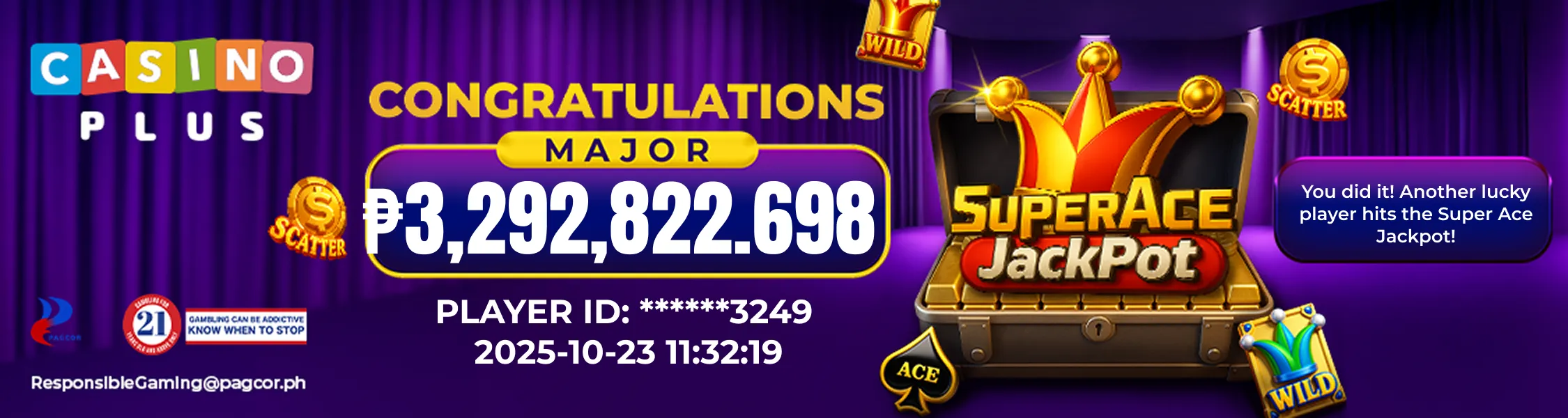 Super Ace Jackpot Today