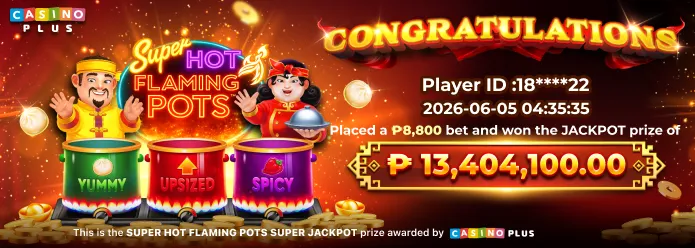 Super Hot Flaming Pots Jackpot Amount Today